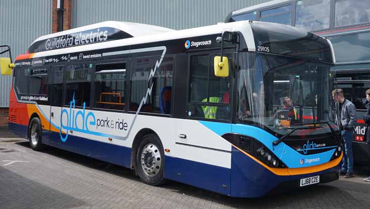 Stagecoach South BYD D8R Alexander Dennis Enviro200EV 29105